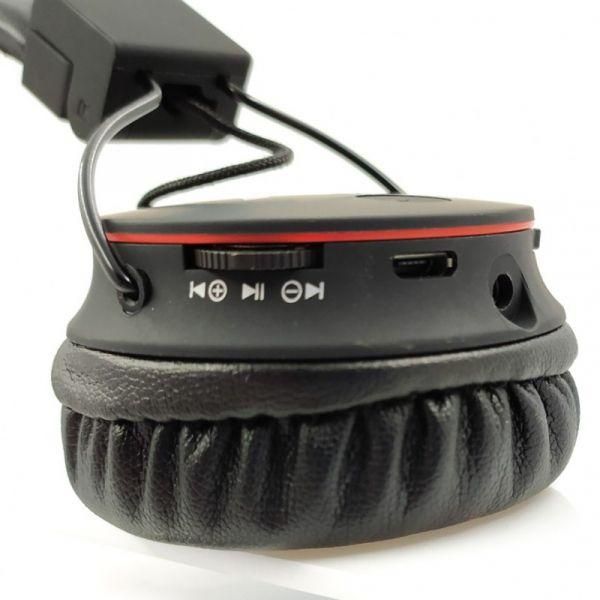 Накладні Bluetooth-стерео навушники NIA X2 Black