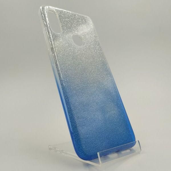 Силіконовий чохол із блискітками VAJA Xiaomi Redmi Note7 Blue(зас.тов.)
