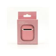 Ультратонкий силіконовий чохол для навушників AirPods REMAX Pink(зас.тов.)