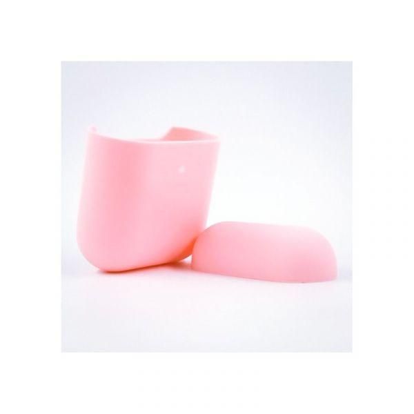 Ультратонкий силіконовий чохол для навушників AirPods REMAX Pink(зас.тов.)