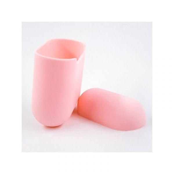 Ультратонкий силіконовий чохол для навушників AirPods REMAX Pink(зас.тов.)