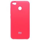 Чохол Silicone Case для Xiaomi Redmi 4X Red (Червоний)(зас.тов.)