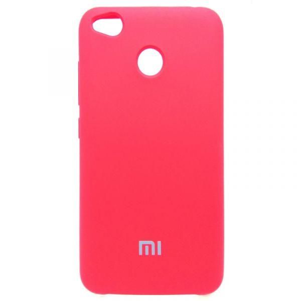 Чохол Silicone Case для Xiaomi Redmi 4X Red (Червоний)(зас.тов.)