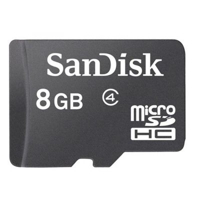 Карта пам'яті microSD SanDisk 8 Gb 10 Class