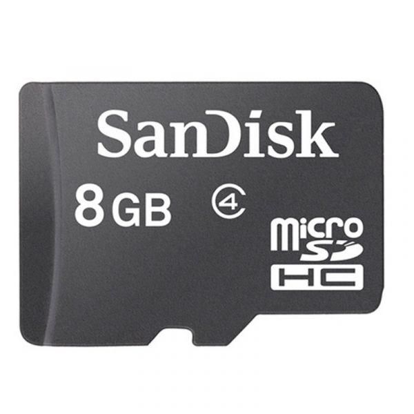 Карта пам'яті microSD SanDisk 8 Gb 10 Class