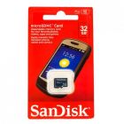 Картка пам'яті microSD SanDisk 32 Gb 10 Class(зас.тов.)
