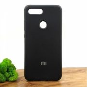Матовий чохол Silicone Case Xiaomi Mi8 Lite Black