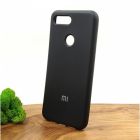 Матовий чохол Silicone Case Xiaomi Mi8 Lite Black
