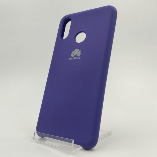 Матовий чохол Silicone Case Huawei P Smart+ Purple