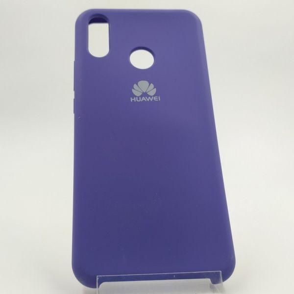 Матовий чохол Silicone Case Huawei P Smart+ Purple