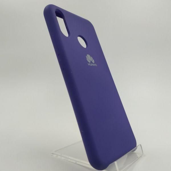 Матовий чохол Silicone Case Huawei P Smart+ Purple