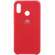 Чохол Silicone Case для Huawei P Smart Plus Red (Червоний)(зас.тов.)