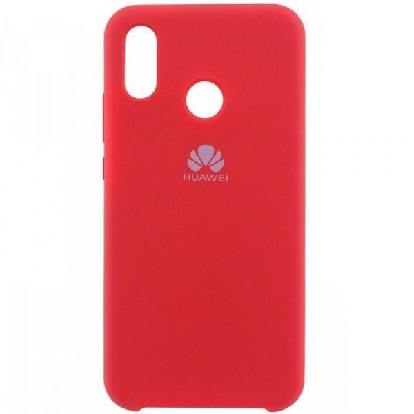 Чохол Silicone Case для Huawei P Smart Plus Red (Червоний)(зас.тов.)