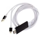 Кабель HDTV A5-01 HDMI - USB + ligtning(зас.тов.)