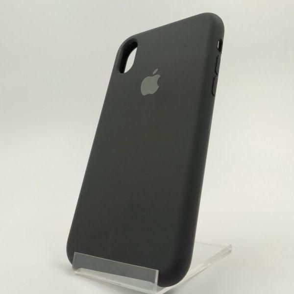 Чохол Silicone Case для iPhone Xs MAX Black