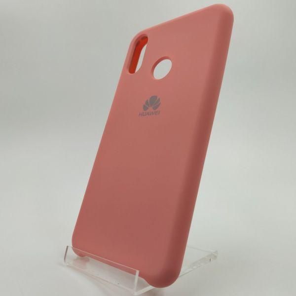 Матовий чохол Silicone Case Huawei P Smart+ Peach(зас.тов.)