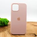 Чохол Silicone Case для iPhone 12 (6.7) Matte Pink