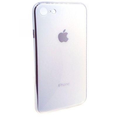 Чохол  Glass Case iPhone 7 White (Білий)(зас.тов.)