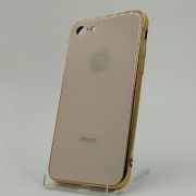 Скляний чохол Glass Case для iPhone 7 Gold(зас.тов.)