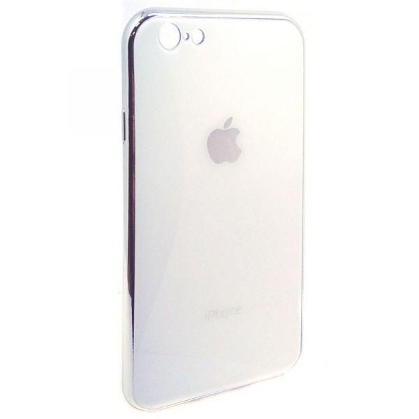 Чохол  Glass Case iPhone 6G/6S White (Білий)(зас.тов.)