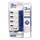 Хаб USB 3.0 Siyoteam 303 (4 порти) 30 см Led White(зас.тов.)
