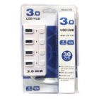 Хаб USB 3.0 Siyoteam 303 (4 порти) 30 см Led White(зас.тов.)