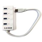 Хаб USB 3.0 Siyoteam 303 (4 порти) 30 см Led White(зас.тов.)
