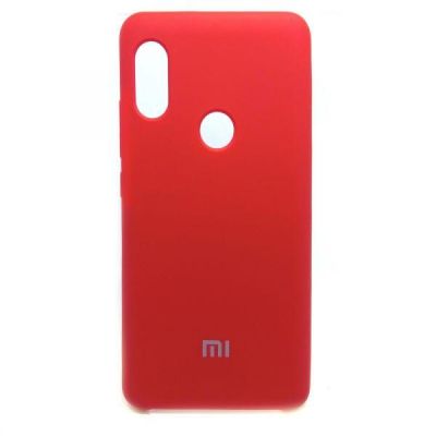 Чохол Silicone Case для Xiaomi Redmi Note 5 Red (Червоний)(зас.тов.)