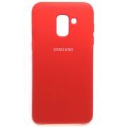 Чохол Silicone Case для Samsung Galaxy J6 2018 J600F Red (Червоний)(зас.тов.)