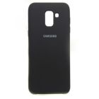Чохол Silicone Case для Samsung Galaxy J6 2018 J600F Black (Чорний)(зас.тов.)