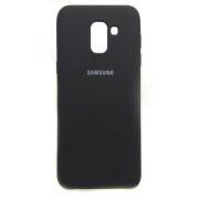 Чохол Silicone Case для Samsung Galaxy J6 2018 J600F Black (Чорний)(зас.тов.)