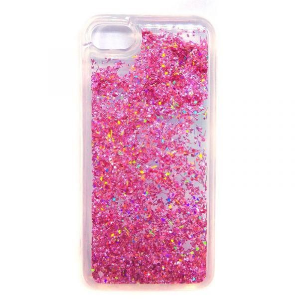Чохол Swim Sequins NEW iPhone 7 Pink (Рожевий)(зас.тов.)