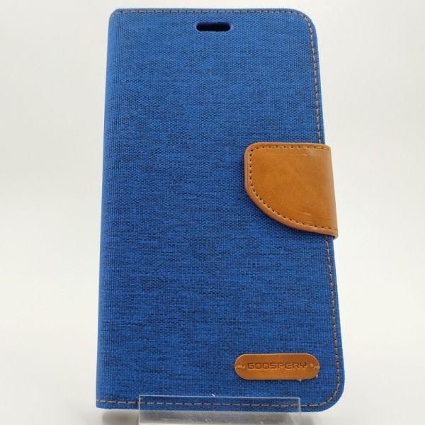 Універсальний чохол-книжка Goospery 5.5-6.0 Jeans (Синій)