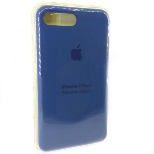 Чохол Silicone Case для iPhone 7 Plus Blue Cobalt(зас.тов.)