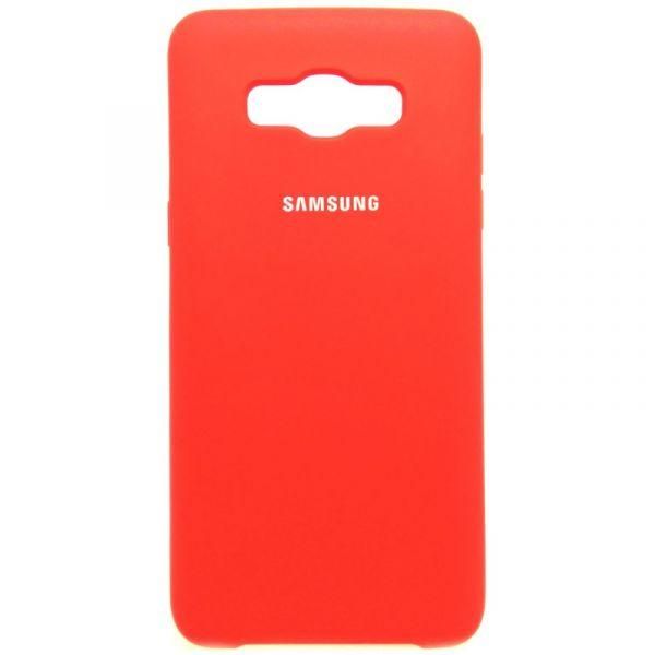 Чохол Silicone Case для Samsung Galaxy J5 2016 J510 Red (Червоний)(зас.тов.)
