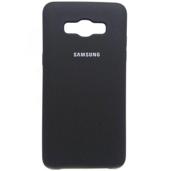 Чохол Silicone Case для Samsung Galaxy J5 2016 J510 Black (Чорний)(зас.тов.)
