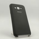 Матовий чохол Silicone Case Samsung Galaxy J7 Black(зас.тов.)