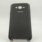 Матовий чохол Silicone Case Samsung Galaxy J7 Black(зас.тов.)