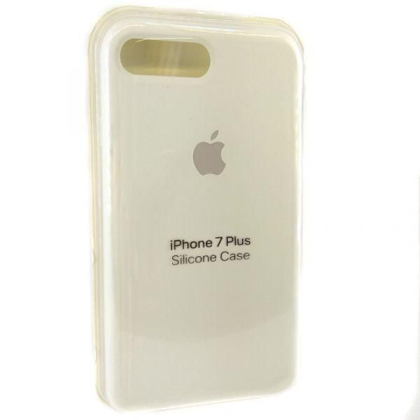 Чохол Silicone Case для iPhone 7 Plus White (Білий)