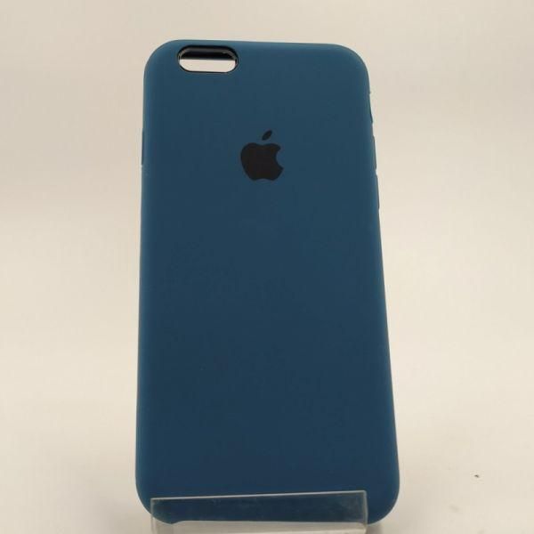Чохол Silicone Case для iPhone 6G/6S Blue Cobalt(зас.тов.)