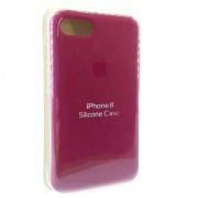 Чохол Silicone Case для iPhone 8G Rose Red(зас.тов.)