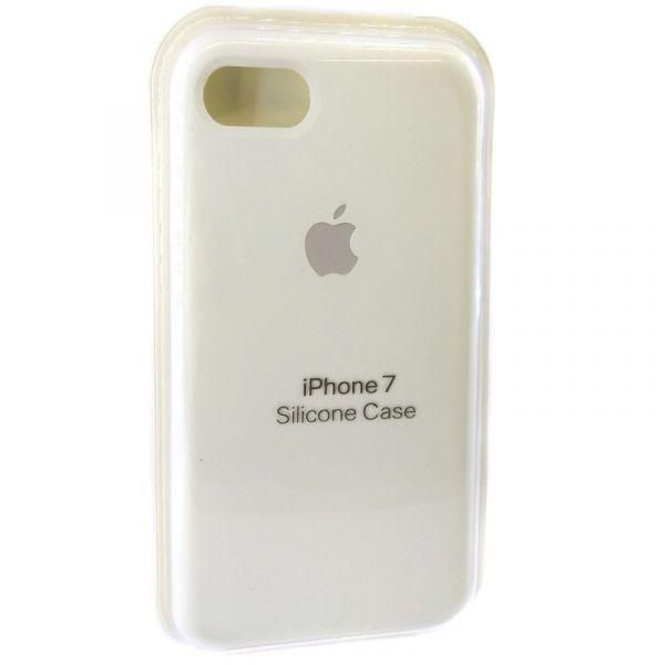 Чохол Silicone Case для iPhone 7 White (Білий)(зас.тов.)