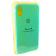 Чохол Silicone Case для iPhone X Mint (М'ятний)