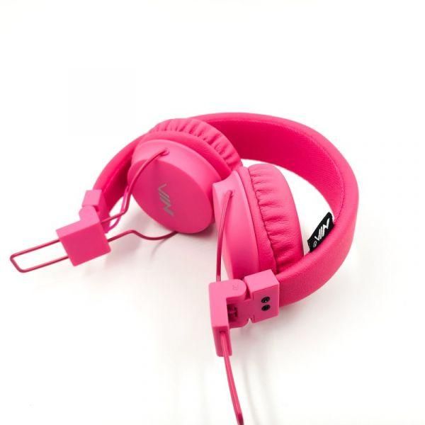 Навушники NIA A1 з мікрофоном Pink(зас.тов.)