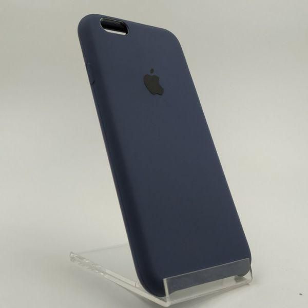 Чохол Silicone Case для iPhone 6G/6S Navy storm(зас.тов.)