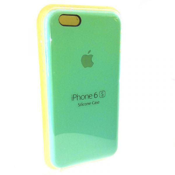 Чохол Silicone Case для iPhone 6G/6S Mint (М'ятний)(зас.тов.)