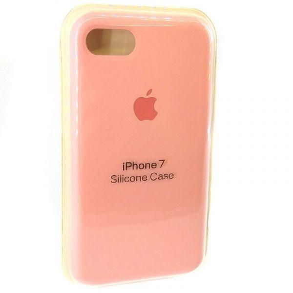 Чохол Silicone Case для iPhone 7 Pink (Рожевий)