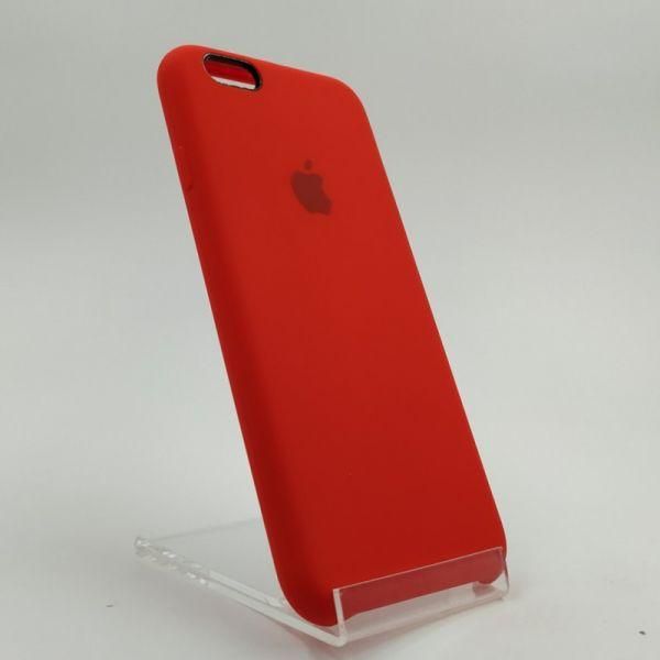 Чохол Silicone Case для iPhone 6G/6S Red(зас.тов.)