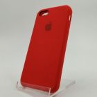 Чохол Silicone Case для iPhone 5G/5S/5SE Red(зас.тов.)