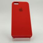 Чохол Silicone Case для iPhone 5G/5S/5SE Red(зас.тов.)